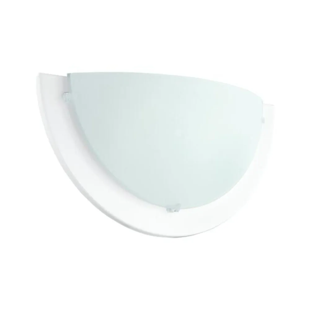 Aplica Iceberg, 1 x E27, 40 W, alb