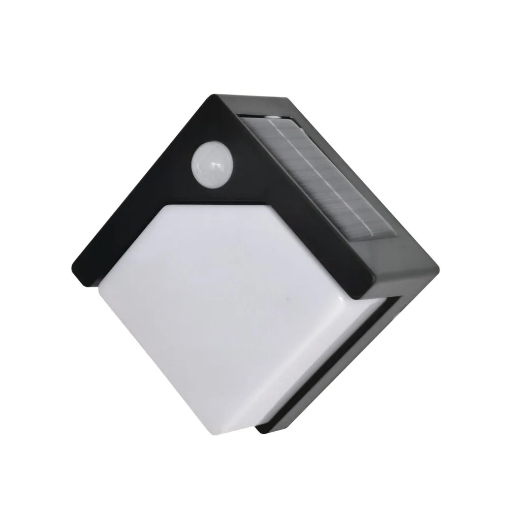 Aplica solara Dapa, 3 W, 330 lm, lumina calda, IP44, senzor de miscare
