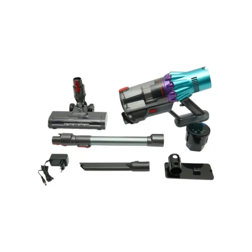 Aspirator vertical fara fir 300W 35 kPa cu baterie 2000mAh recipient 800ml si ecran tactil LED — imaginea 3
