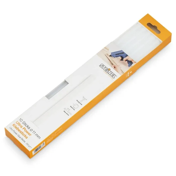 Baghete adeziv semitransparent, pentru lipire, Steinel Ultra Power, 11 x 250 mm, set 10 bucati