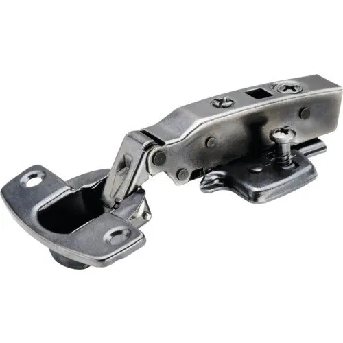 Balama aruncatoare Hettich Sensys, cu amortizor, neagra, pentru usi aplicate, Ø35mm, max. 110º