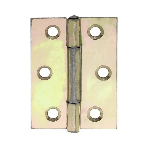 Balama fixa Alberts 37x51 mm, otel zincat galben