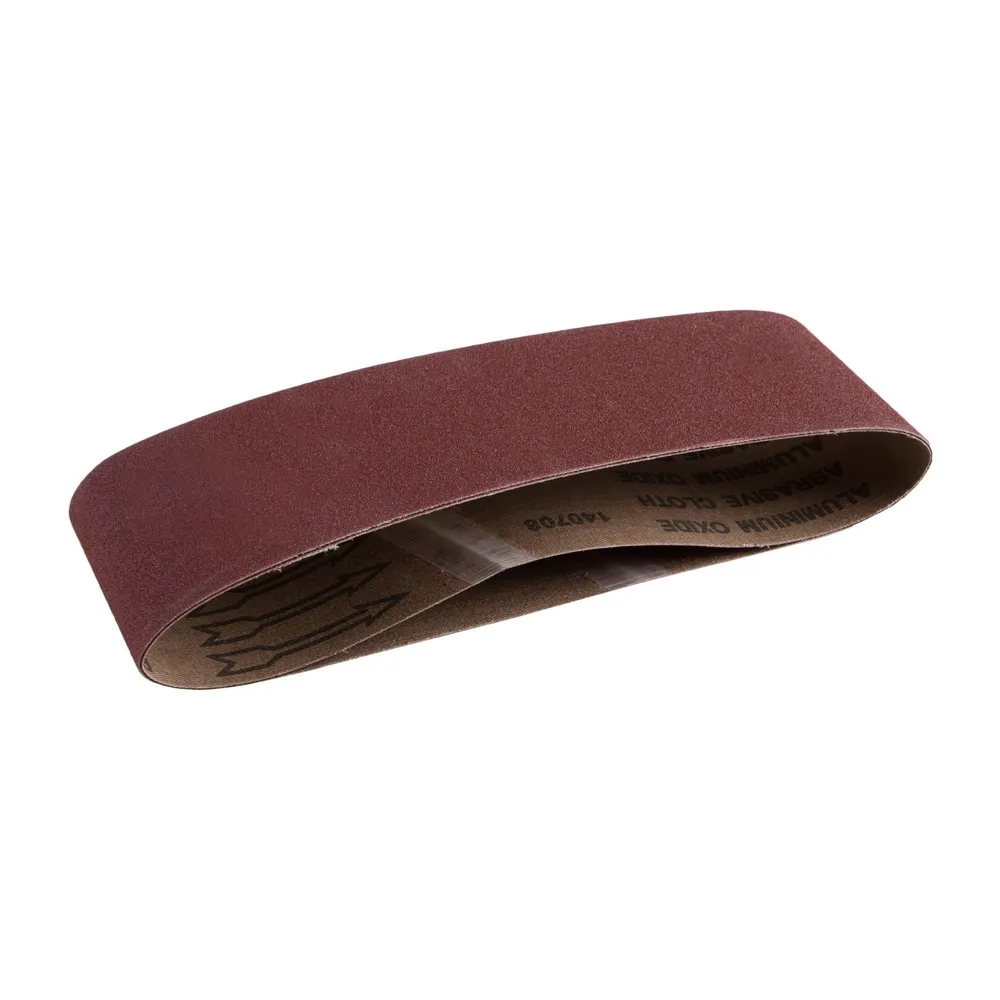 Banda abraziva Dexter, pentru slefuitor cu banda, 100 x 610 mm, granulatie 40 (set 2 buc)