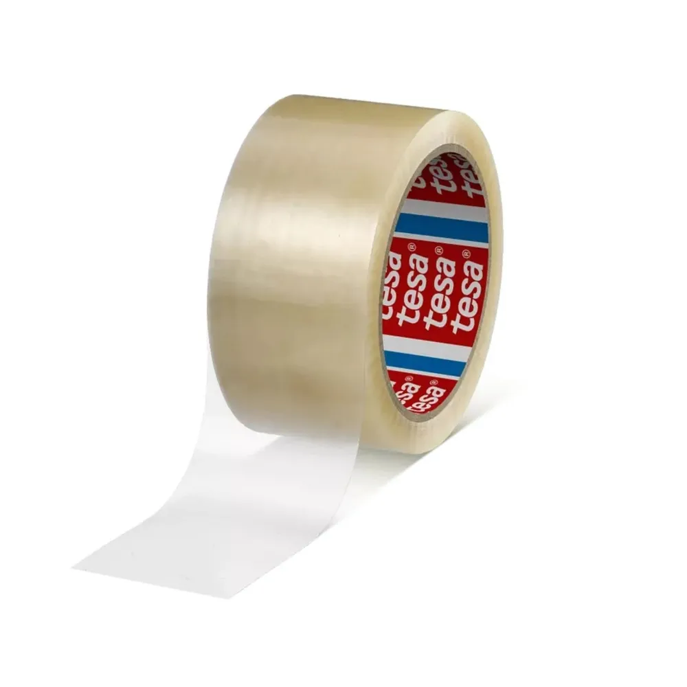 Banda adeziva pentru ambalare tesa 4280, transparent, 66 m x 48 mm
