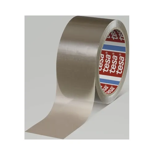 Banda adeziva Tesa 48mm x 66m, culoare maro, 1 bucata