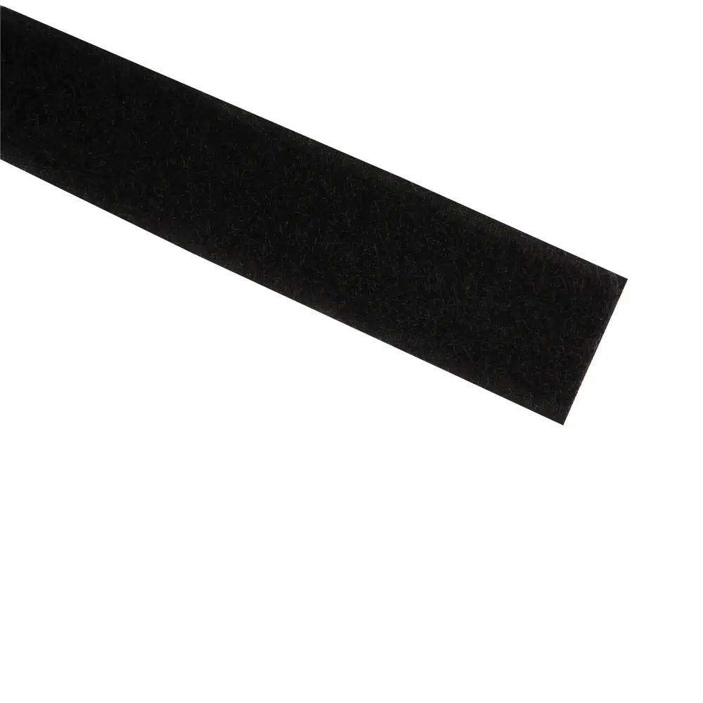 Banda cu scai, moale, negru, 20 mm