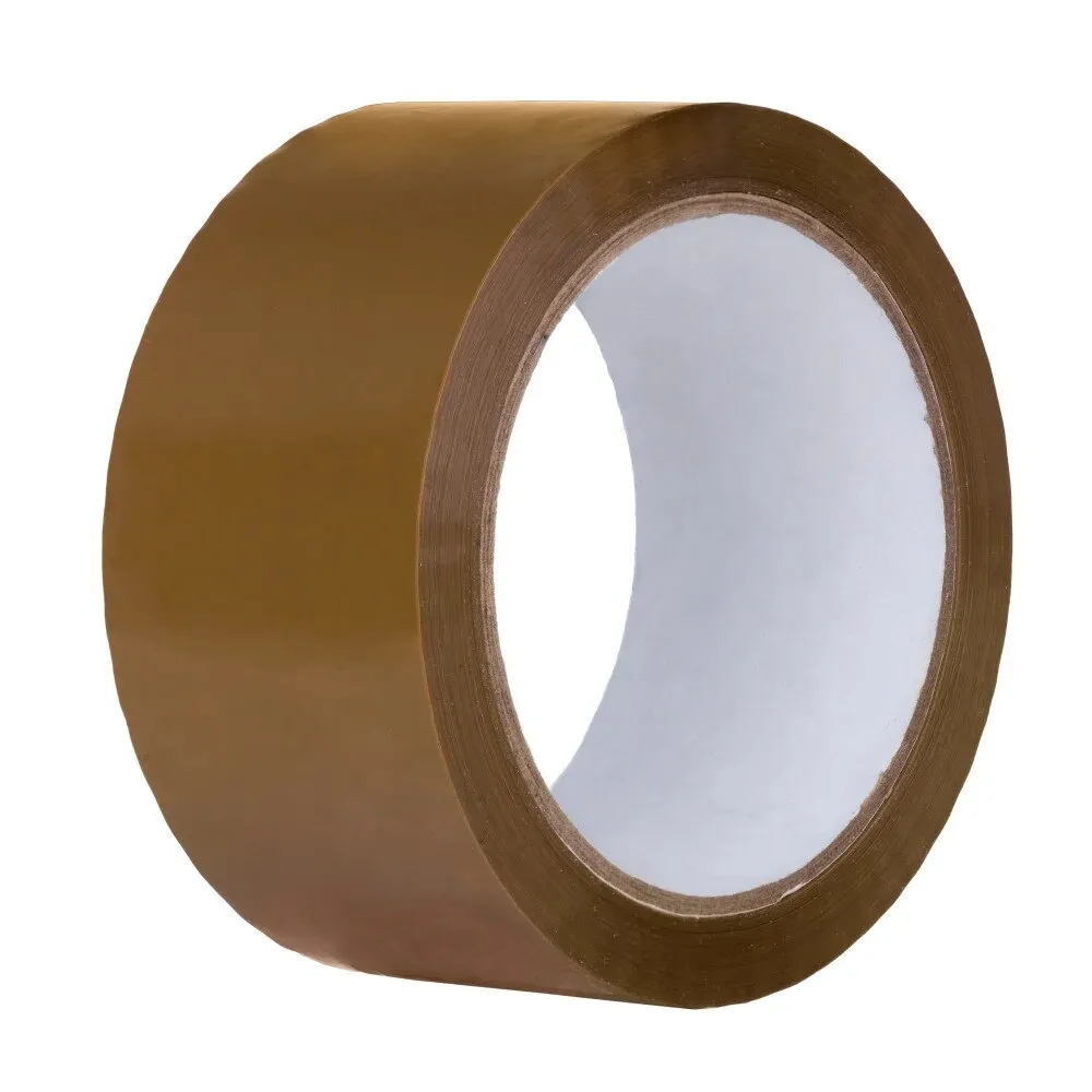 Banda de ambalare, 48 mm x 66 m, maro