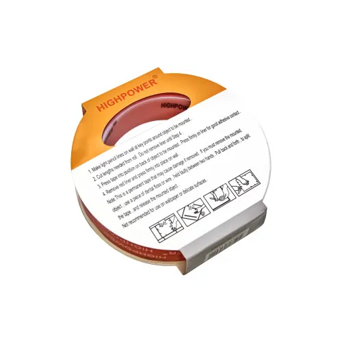 Banda dublu adeziva transparenta nano 24 mm x 3 m HIGHPOWER — imaginea 3