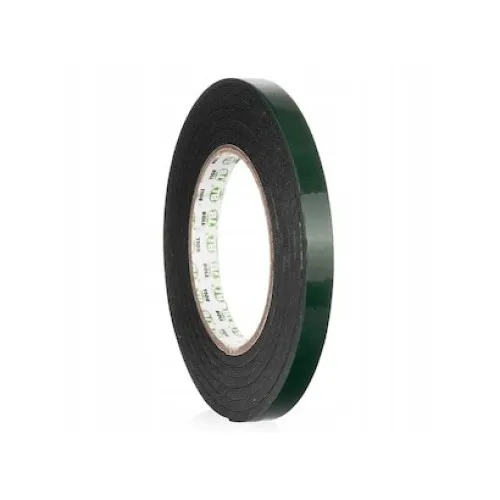 Banda dublu adeziva verde 20mm x 10m grosime 1mm