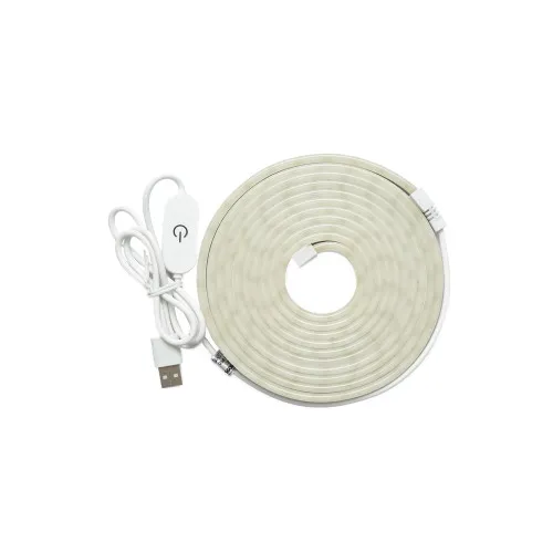Banda LED 6500K, 5V, USB, 3m IP65 Breckner Germany — imaginea 2