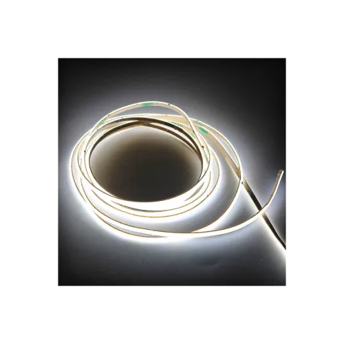 Banda led cob 3mm latime 5 metri 12w pe metru 12v pentru iluminare auto — imaginea 8