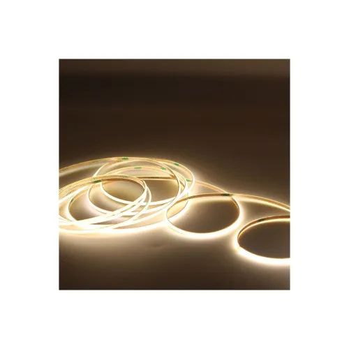 Banda led cob 3mm latime 5 metri 12w pe metru 12v pentru iluminare auto — imaginea 2