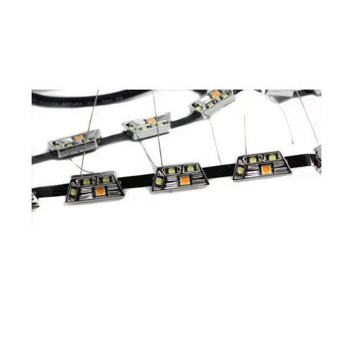 Banda LED DRL premium L1 52 cm alb-galben pentru faruri set 2 bucati — imaginea 6