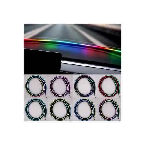 Banda LED lumina ambientala parbriz RGB digital magic light — imaginea 5