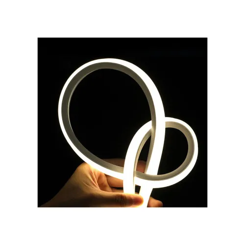 Banda led neon flex 5 metri 10w pe metru 24v pentru iluminare auto — imaginea 3