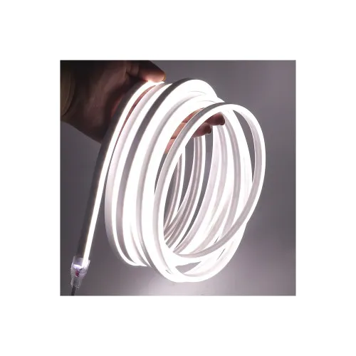 Banda led neon flex 5 metri 10w pe metru 24v pentru iluminare auto — imaginea 2