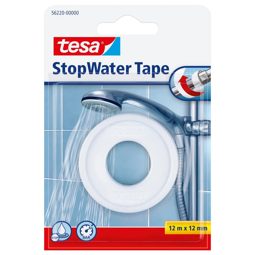 Banda non - aderenta pentru etansare, tesa 56220, teflon, 12 m x 12 mm