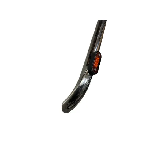 Bara inox pentru auto si camioane cu lampa LED integrata 12V-24V — imaginea 4