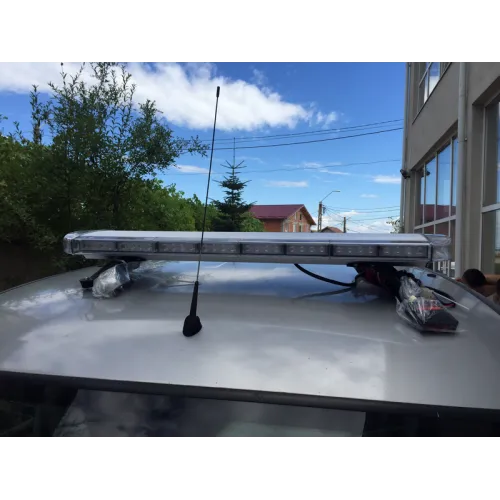 Bara Rampa girofare cu LED-uri 12v/24v lumina albastra