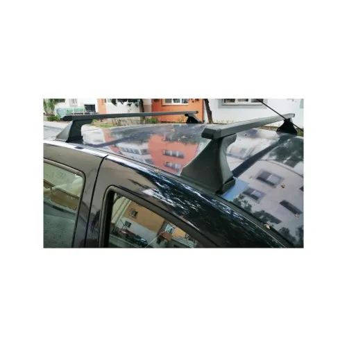 Bare portbagaj transversale 115 cm 75Kg compatibile Dacia Sandero I 2008-2011 — imaginea 4
