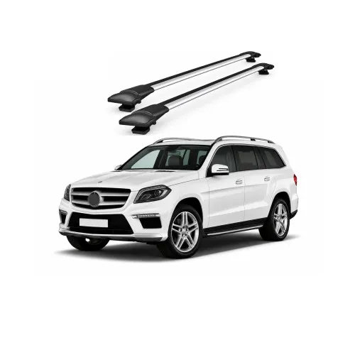 Bare portbagaj transversale auto aluminiu compatibile Mercedes Benz GL-Class (X166) SUV 2013-2019 96-100 cm