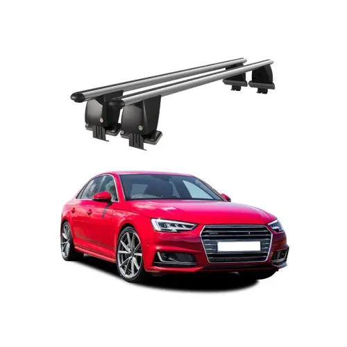 Bare transversale portbagaj auto aluminiu compatibile plafon neted Audi A4 B9 8W 2015-2019 argintii sau negre Kit-109