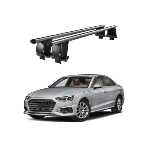 Bare transversale portbagaj auto aluminiu compatibile plafon neted Audi A4 B9 8W 2019-> argintii sau negre Kit-109