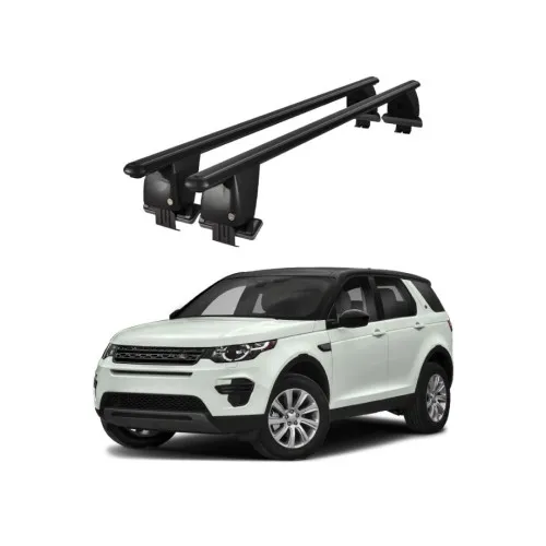 Bare transversale portbagaj auto aluminiu compatibile plafon neted Land Rover Discovery Sport 2 2019-> argintii sau negre Kit-101 — imaginea 2