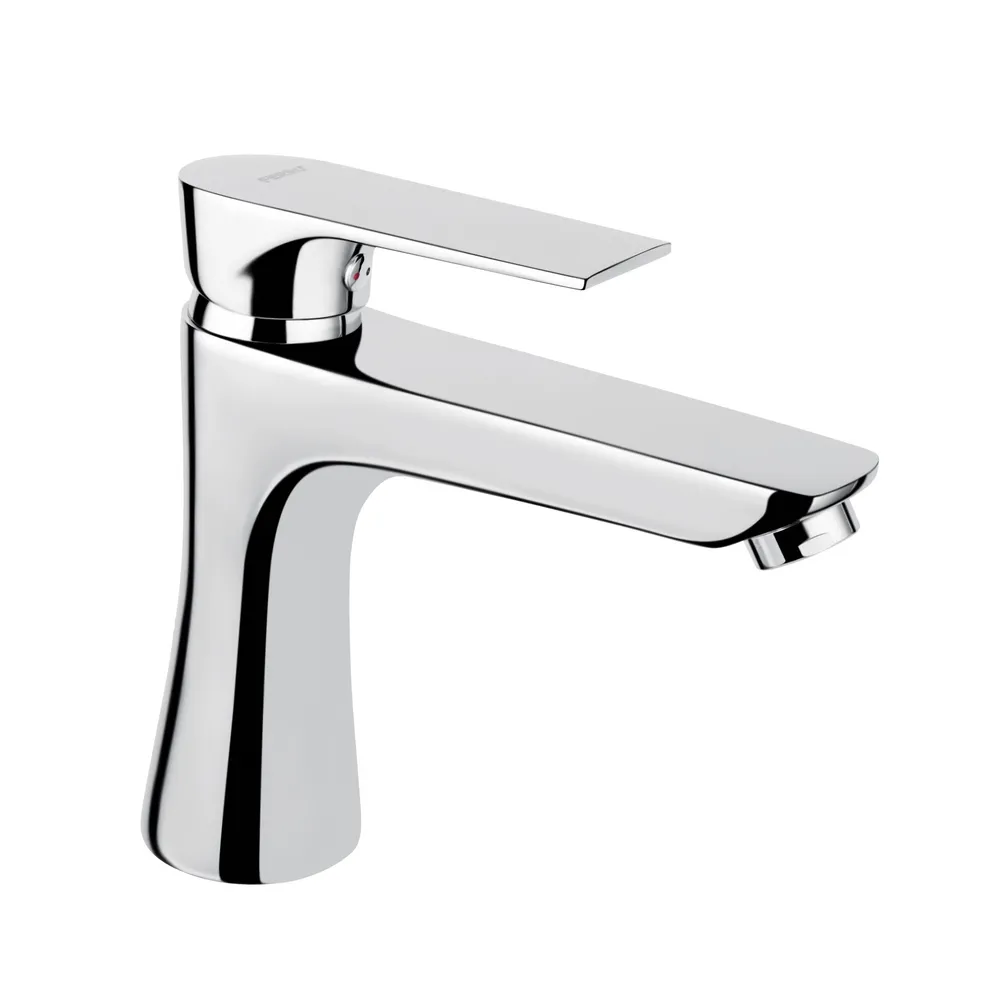 Baterie baie pentru lavoar, Ferro Platto, montaj stativ, monocomanda, finisaj cromat