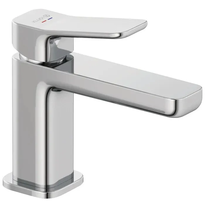 Baterie baie pentru lavoar, Kludi X3 422660581, montaj stativ, monocomanda, finisaj cromat