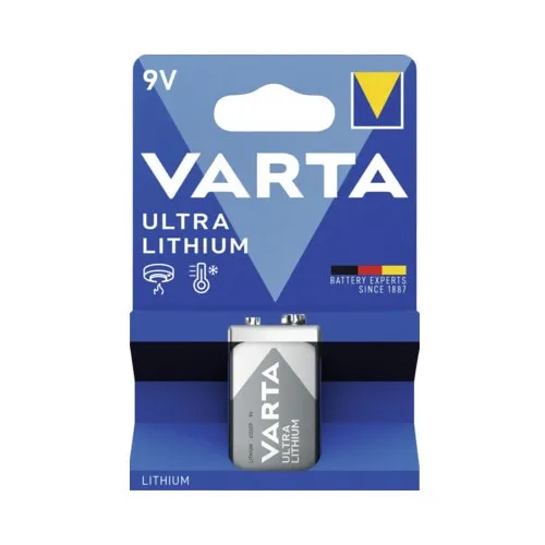 Baterie litiu Varta E 9V 1200mAh