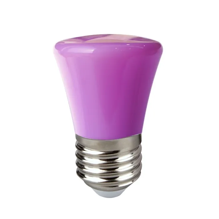 Bec LED color Hoff mini E27 1.5W lumina violet