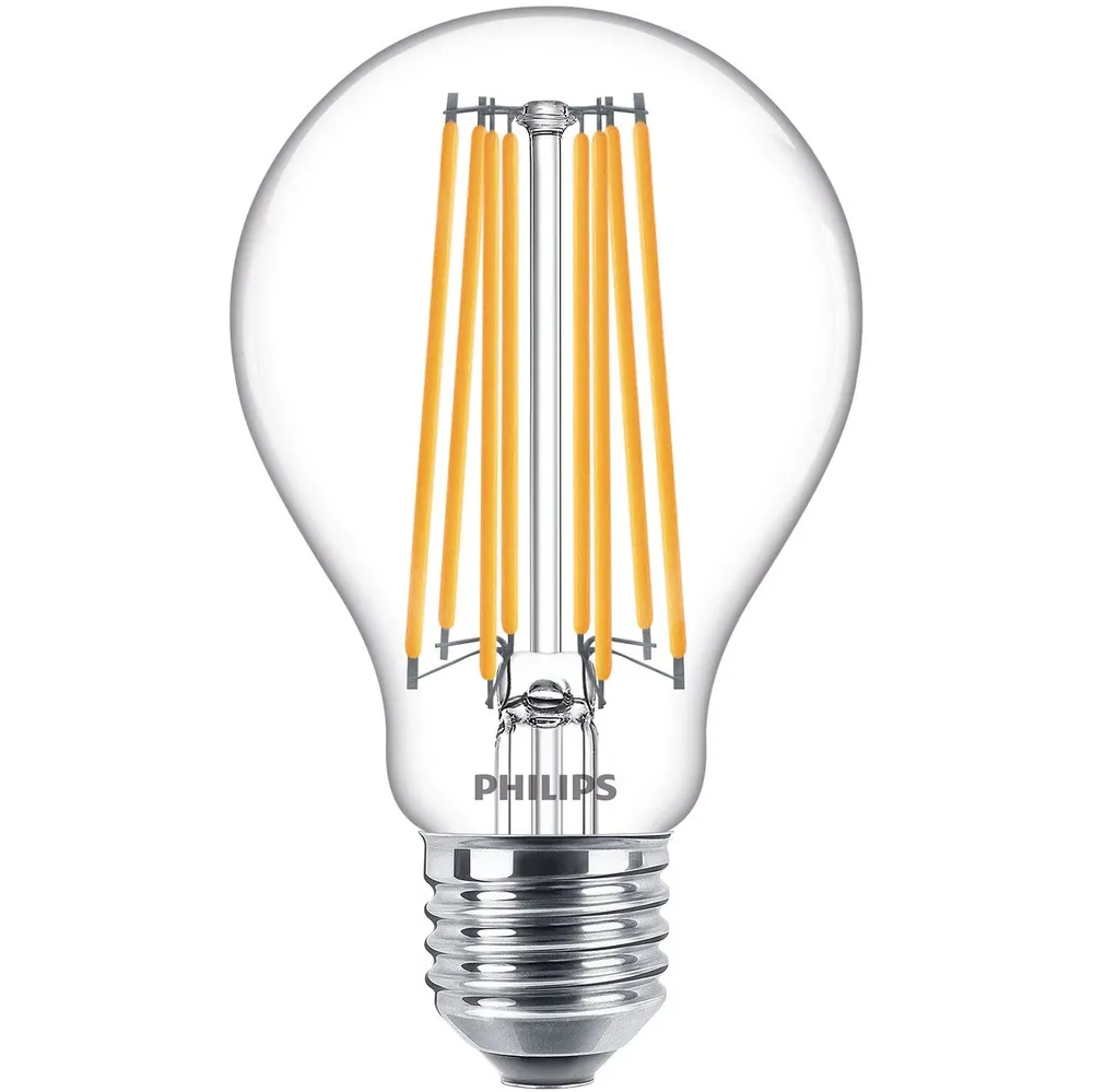 Bec LED filament Philips clasic A67 E27 17 W 2452 lm lumina calda 2700 K