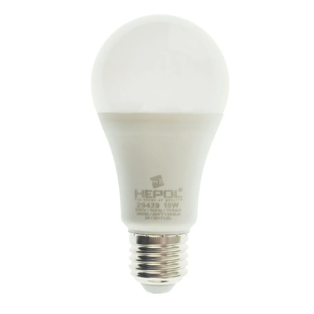 Bec LED Hepol clasic A60 E27 15 W 1800 lm lumina calda 3000 K