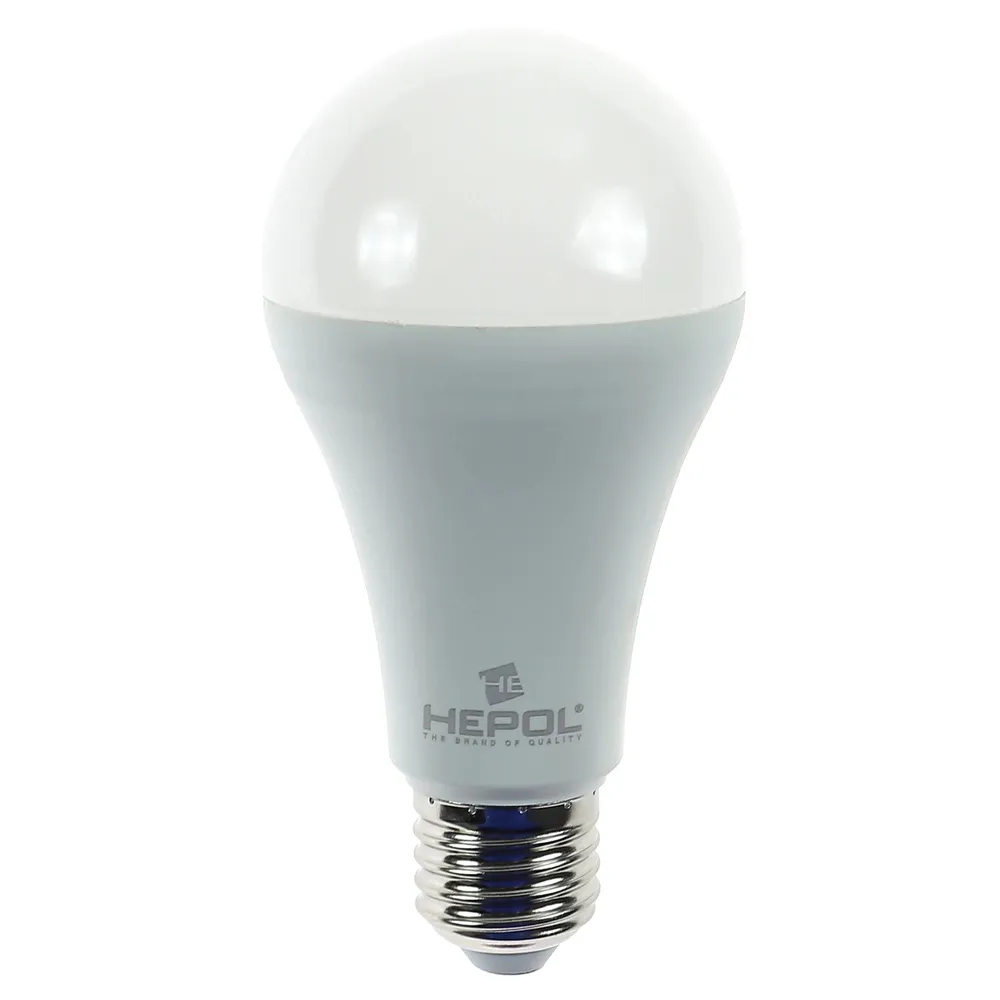 Bec LED Hepol clasic A65 E27 18 W 2100 lm lumina calda 3000 K