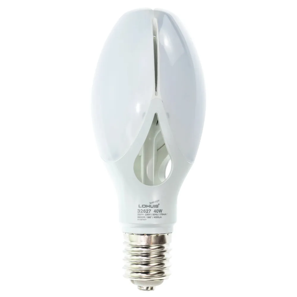 Bec LED Lohuis floare ED90 32627 E40 40 W 4000 lm lumina rece 6500 K