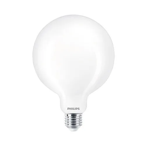 Bec LED Philips E27 13W 2000 lumeni, glob mat G120, lumina calda