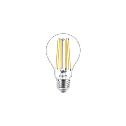 Bec LED Philips E27 17W 2452 lumeni, glob clar A67, lumina calda