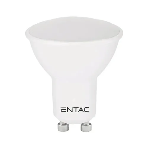 Bec LED spot Entac GU10 6, 5W 525 lumeni 220V, lumina rece