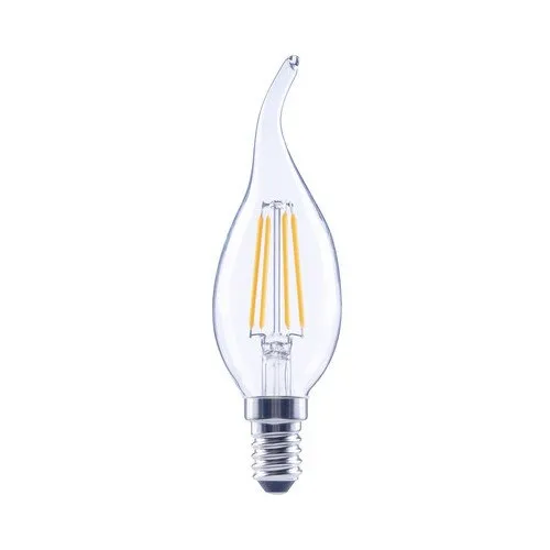 Bec LED variabil Flair E14 2, 2W 250 lumeni, glob clar lumanare decorativa, lumina calda