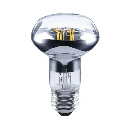 Bec LED variabil Flair E27 4W 280 lumeni, reflector R63 clar, lumina calda