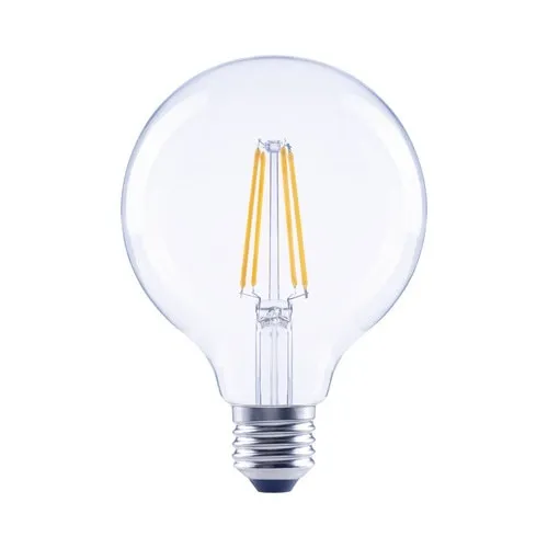 Bec Led Variabil Flair E27 7w 806 Lumeni, Glob Clar G95, Lumina Calda