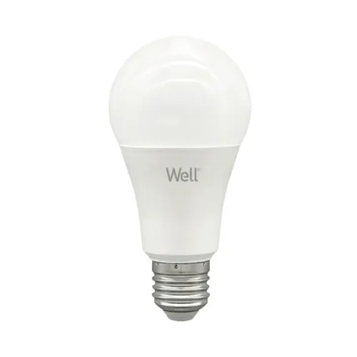 Bec LED Well E27 18W 1980 lumeni, glob para A65, lumina calda