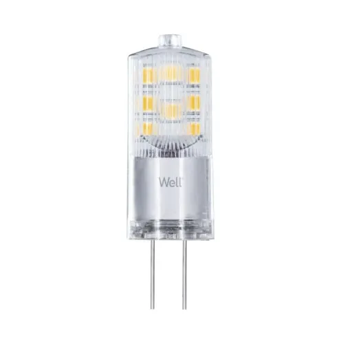 Bec LED Well G4 3W 320 lumeni 12V, forma capsula, lumina calda