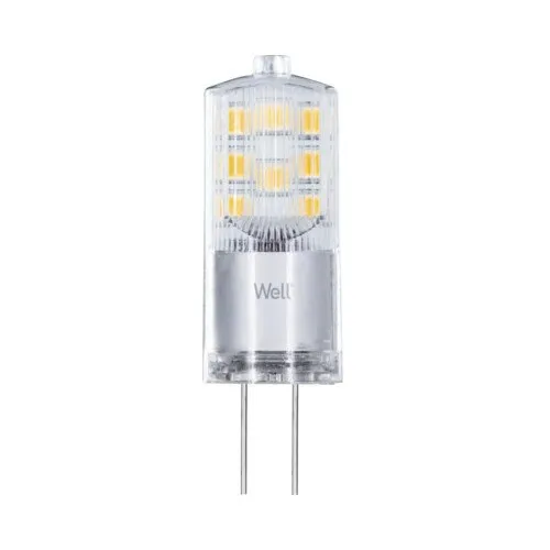 Bec LED Well G4 3W 320 lumeni 12V, forma capsula, lumina rece