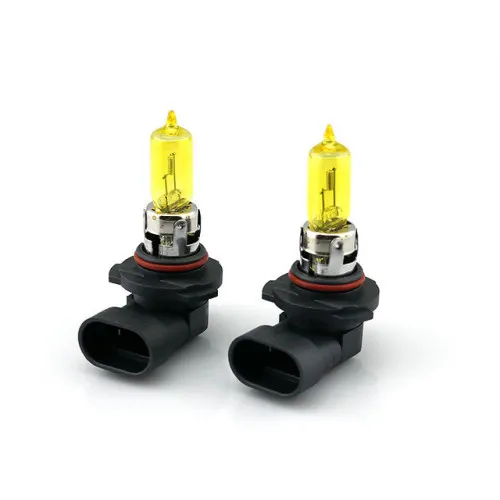 Becuri halogen auto 9005 HB3 12V 55W galbene set 2 bucati