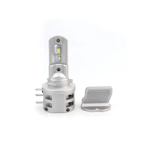 Becuri LED auto H15 12V-24V 4800 lm DRL 1500 lm 6000K alb rece set 2 bucati — imaginea 2