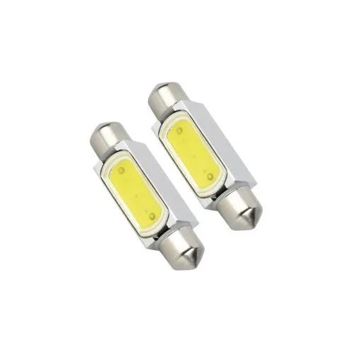 Becuri LED Canbus ART sofit COB SV8.5 39 mm 12V 1.5W alb set 2 bucati