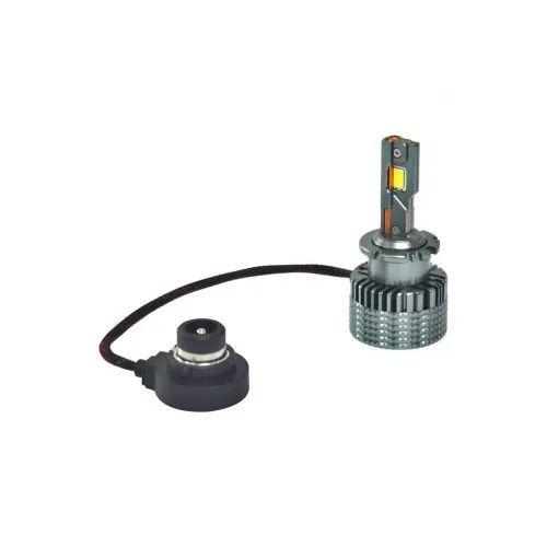 Becuri LED Canbus D2S 12V-24V 45W 6000K alb rece racire activa set — imaginea 2