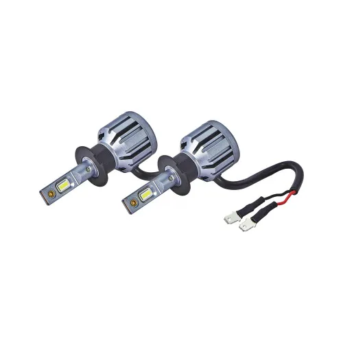 Becuri LED Canbus H1 H3 H7 H11 HB3 HB4 si alte modele 12V-24V 30W 6000 lm 6000K set 2 bucati — imaginea 4